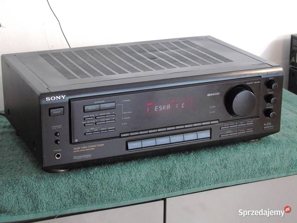 Amplituner Sony STRDE405 RDS sprawny i mocny 2x Jasło sprzedam