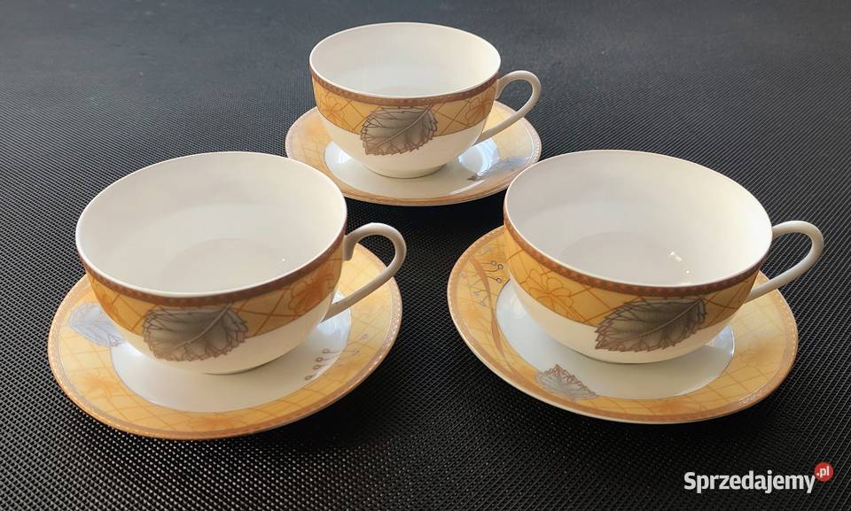Porcelana angielska filiżankaspodek Windsor Pruszków