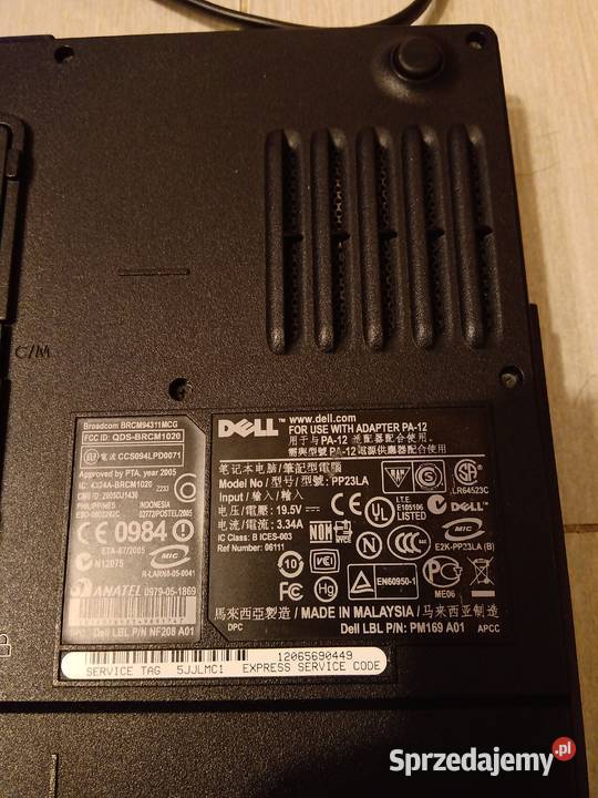 Dell 1501 stan Linux Bielsko Dell Bielsko-Biała sprzedam