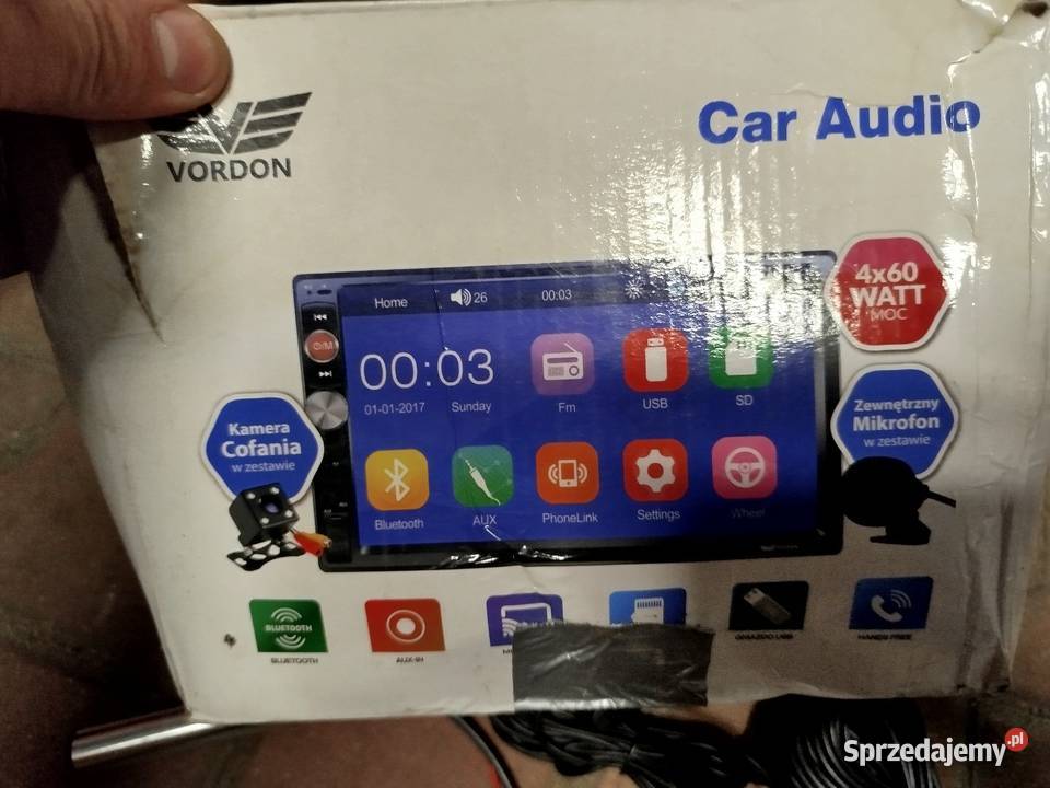 Radio Vordon 2din Nasielsk sprzedam