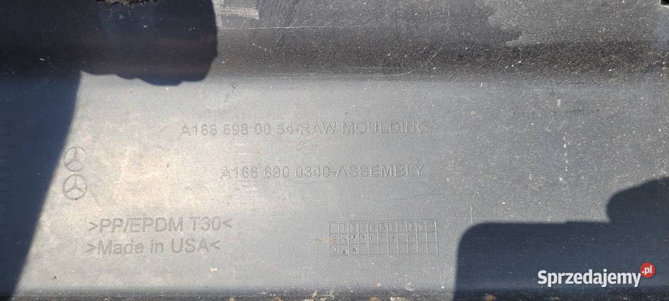 MERCEDES ML W166 LEWY PRÓG LISTWA PROGOWA LEWA