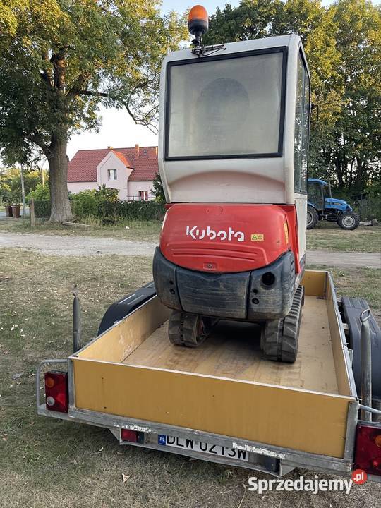 Minikoparka Kubota Kx 363 szybkozłącze 3 łyżki Orsk