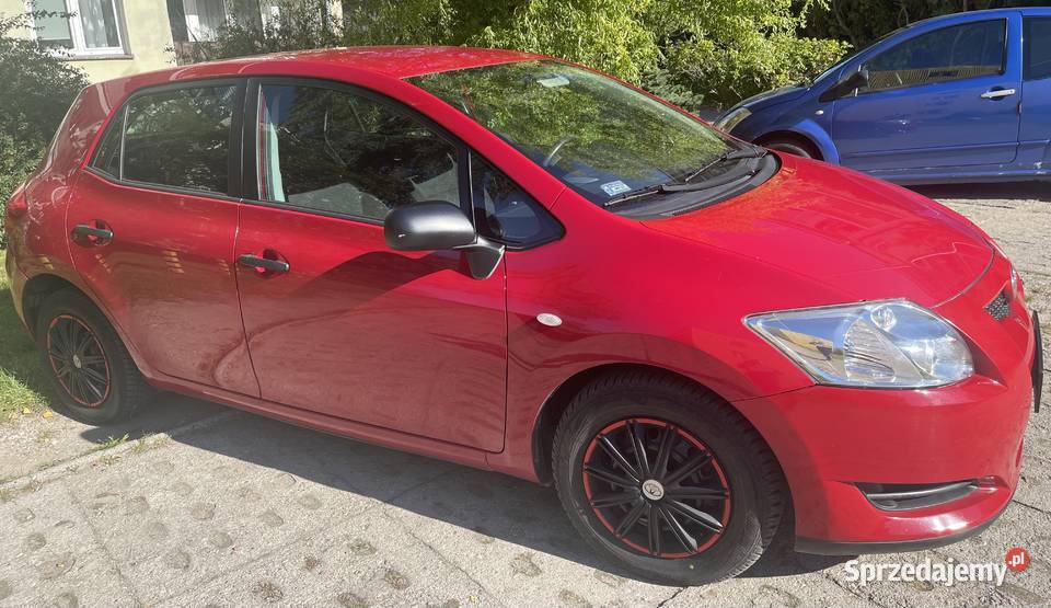 Toyota Auris 2008 Mrągowo czerwony Auris sprzedam