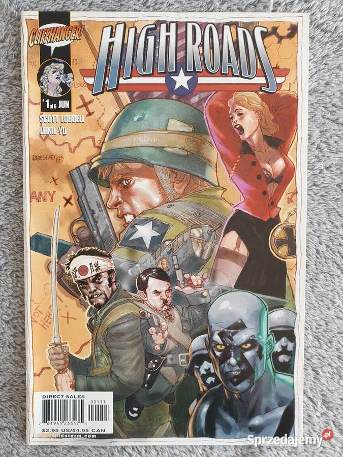 High Roads Adolf Hitler i Naziści komiks USA Gdynia