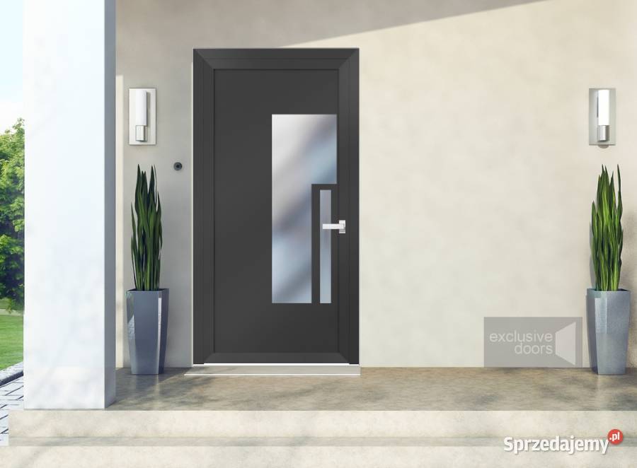 Aluminiowe drzwi Schco