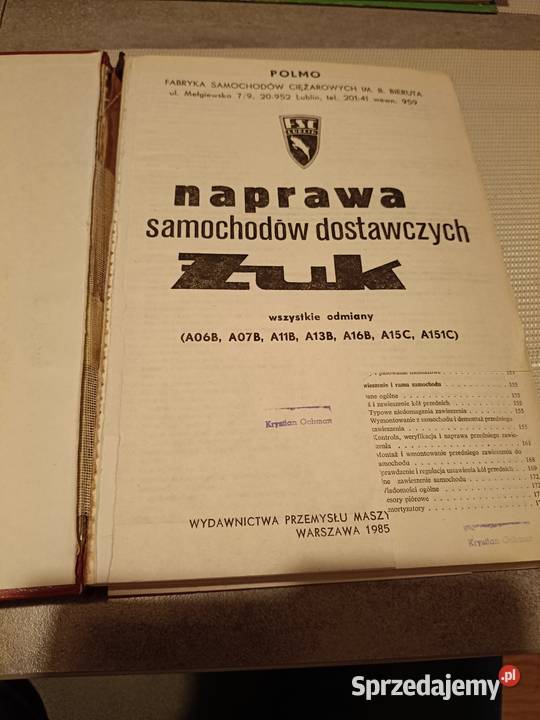 Żuk Naprawa FSC Lublin 1985 Chorzów sprzedam