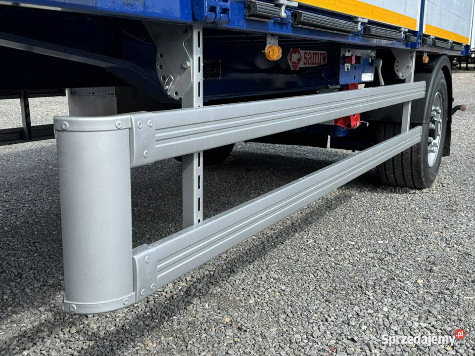 burtowe Samro Ciężarowa 2osiowa na poduszkach Widełki