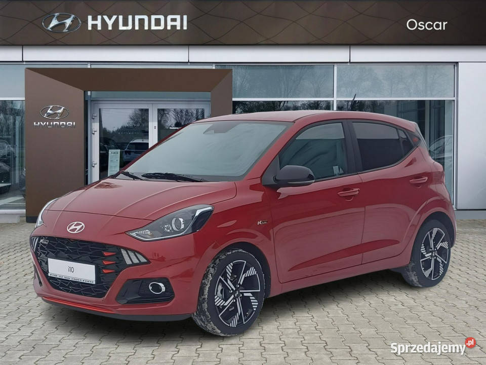 Hyundai i10 12 79 NLine III 2020 bordowy Ostrołęka