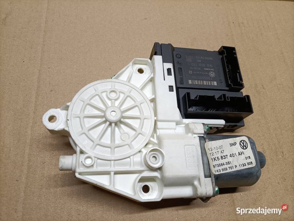 Silniczek silnik podnoszenia szyb VW 1K5837401AH śląskie Miedźna