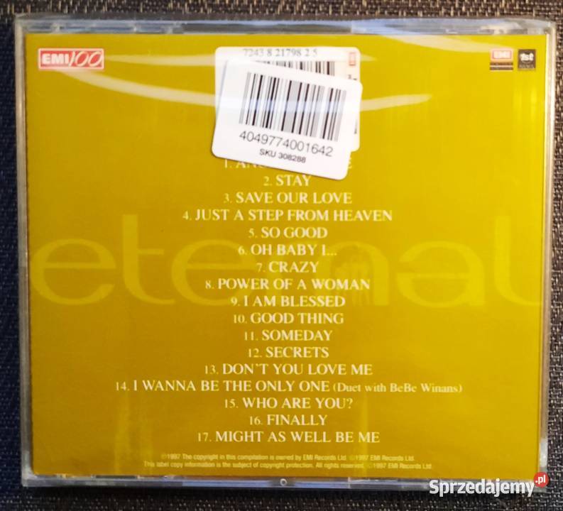 Album CD Zespołu ETERNAL Album Greatest Hits śląskie