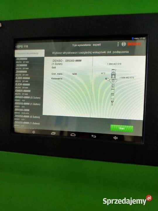 Eps 118 tester wtryskiwaczy Bosch używany sprzedam