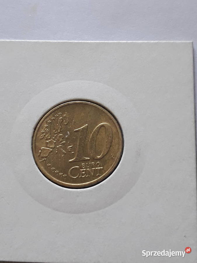 10 Eurocentów Luksemburg 2002 r
