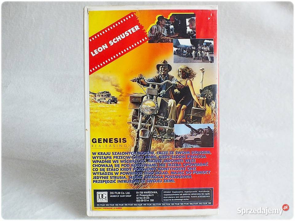 Kaseta VHS Powrót Słodkiego Kwagga Strikes Back