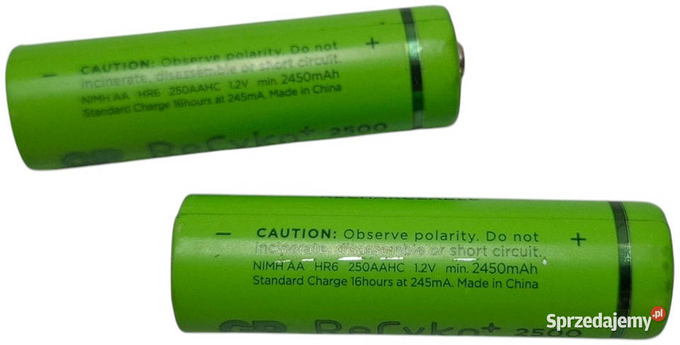 Akumulator GP AA 12V 2450mAh 2 stan nieznany