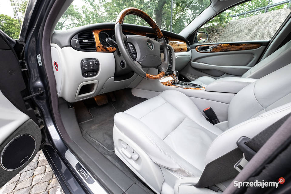 Jaguar XJR X350 z 2005 r W doskonałym stanie z elektryczne szyby Warszawa