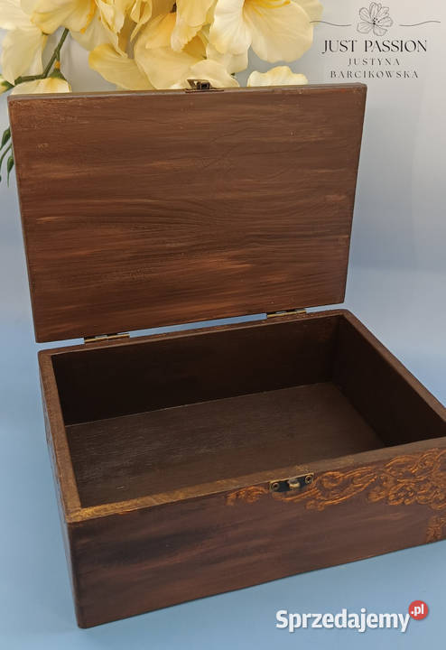 szkatułka na drobiazgi skrzynka na zdjęcia Ostróda