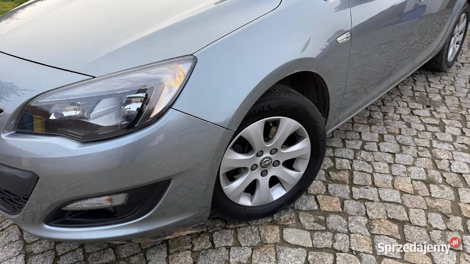Opel Astra 2015 Diesel 16 Szary Zadbany Bogate wielofunkcyjna kierownica łódzkie Łódź