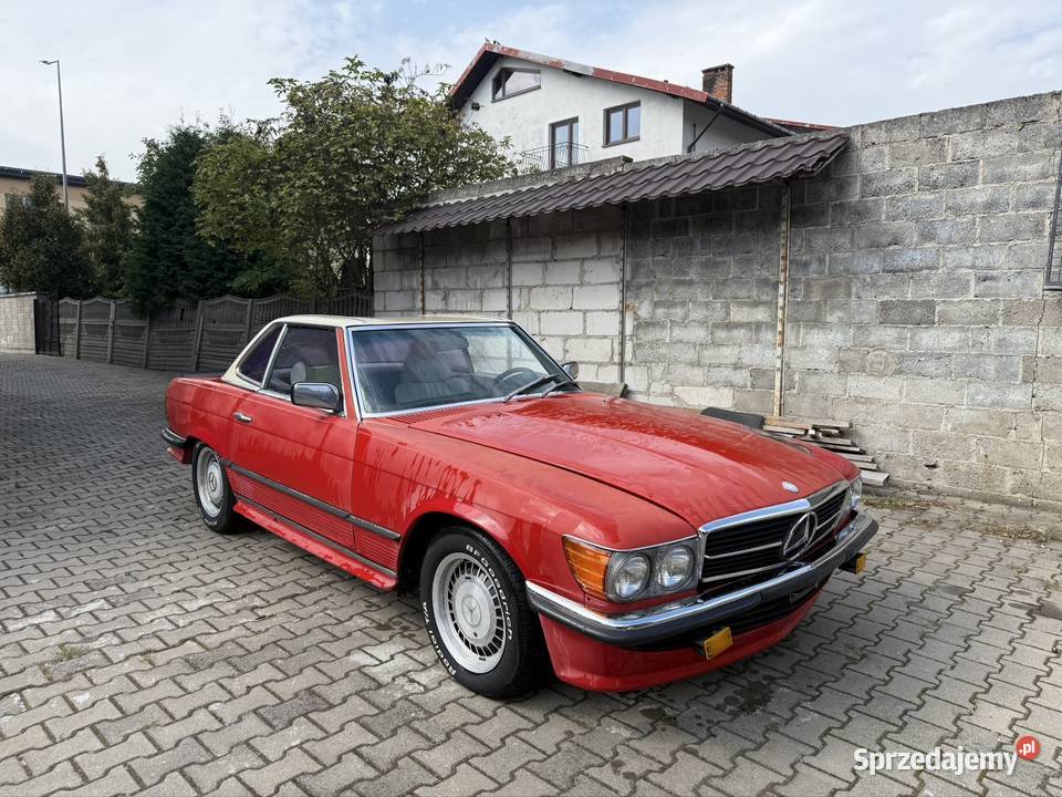 Mercedes r107 SL450 AMG sprowadzony Wohyń