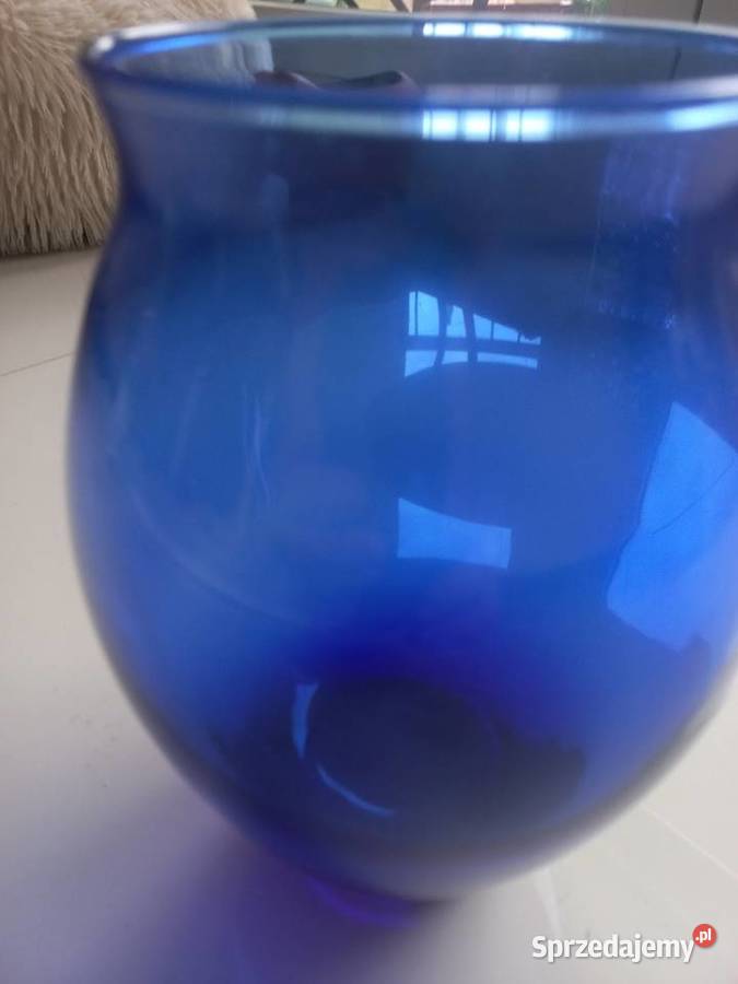 Wazon kobaltowy duży Toruń sprzedam