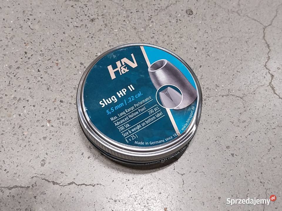 Śrut diabolo HN Slug HP II 551 mm 200 051119 śląskie Czeladź
