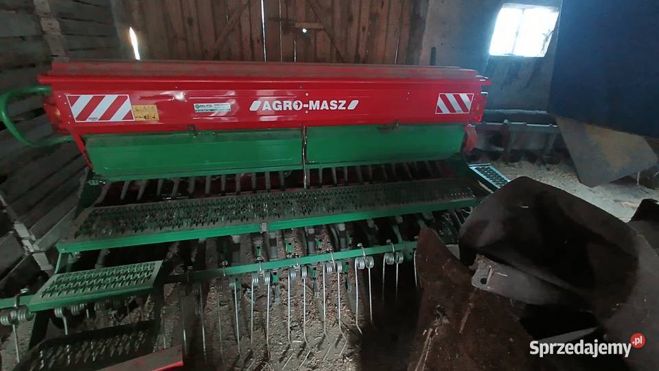 Siewnik stopkowy Agro Masz SR300 produkcji 2016 wielkopolskie Kalisz