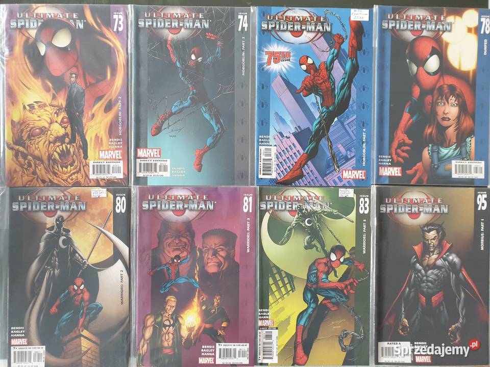 Ultimate SpiderMan kolekcja 49 komiksów Marvel Gdynia