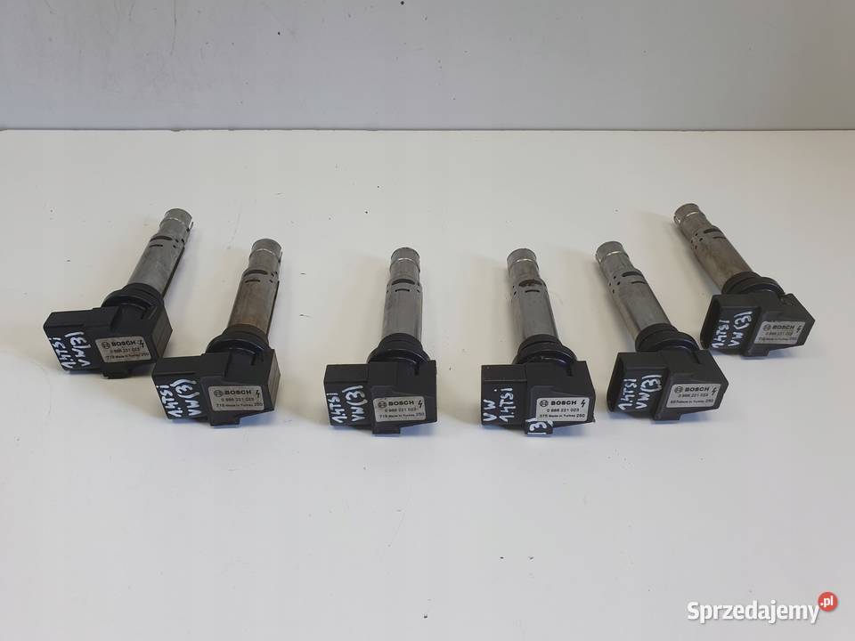 CEWKA ZAPŁONOWA Audi A3 8P 14 TSI 0986221023 osobowe Rudka