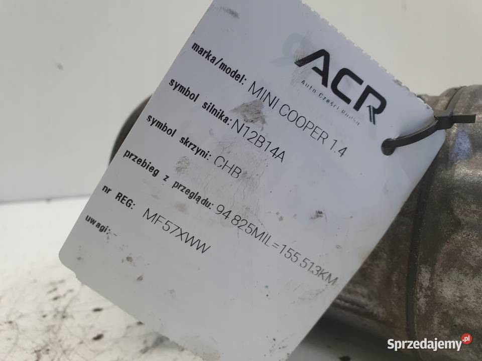 SPRĘŻARKA KLIMATYZACJI Mini One R56 14 16V VTi lubelskie Chełm