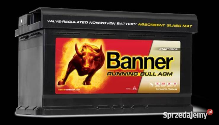 Akumulator Banner Running Bull AGM 70Ah 720A Gdańsk