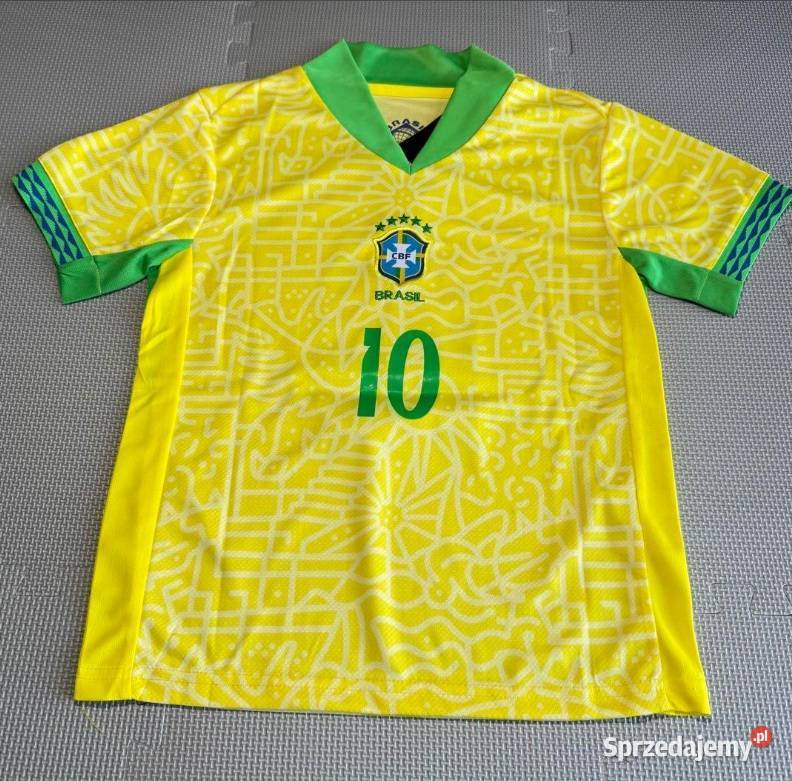 Komplet piłkarski koszulka Ronaldinho rozmiary mazowieckie