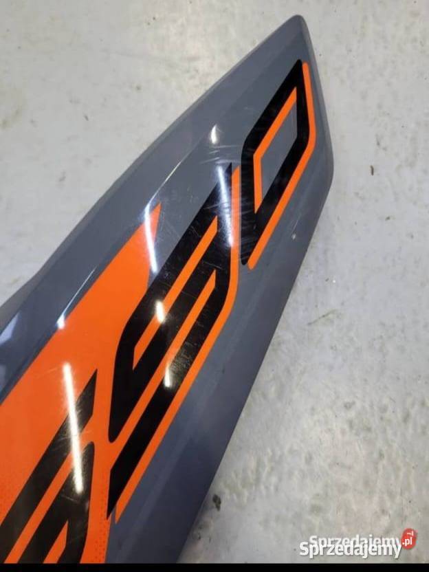 KTM 690 R SMC ENDURO OSŁONA PLASTIK OWIEWKA OGON Szyby i owiewki Nowy Tomyśl sprzedam