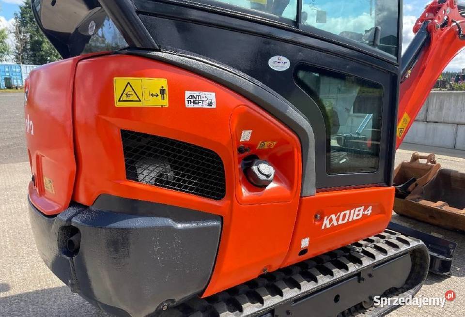 top stanKubota KX018 4 klimatyzacja szybkozłącze nie Warszawa