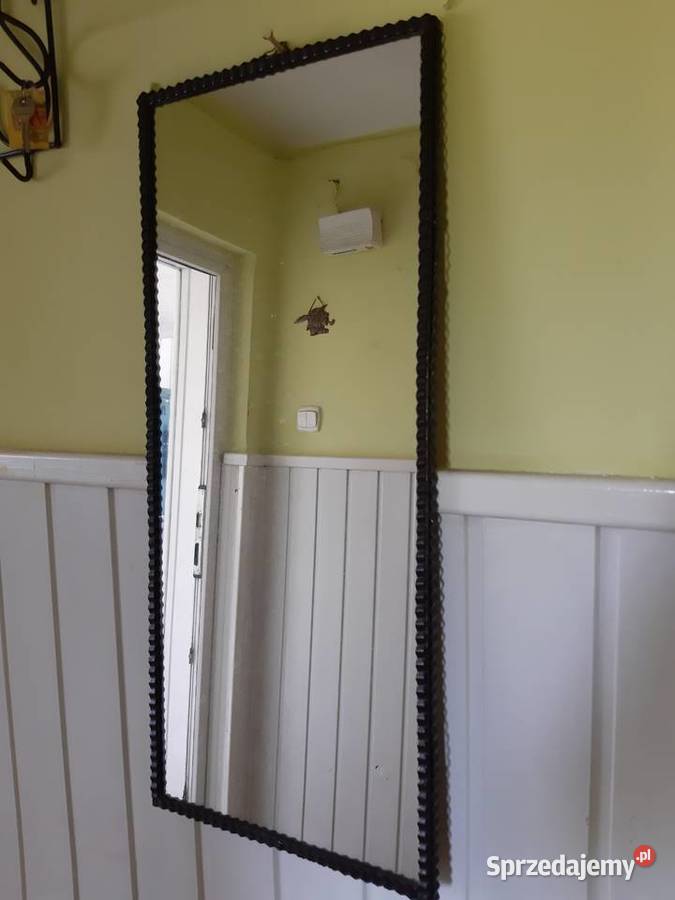 Lustro w metalowej oprawie 71x31 Ciechocinek