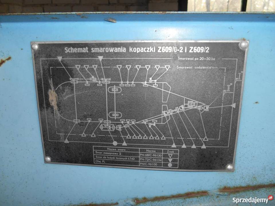 Kopaczka do ziemniaków Z609 Gwda Mała
