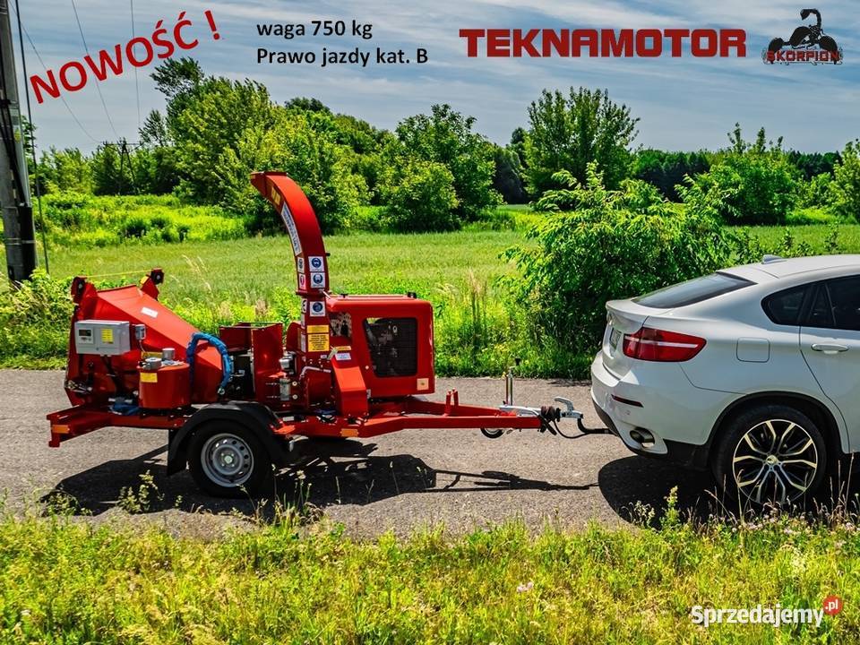 Rębak do 750 prawo jazdy kat B Skorpion 160S