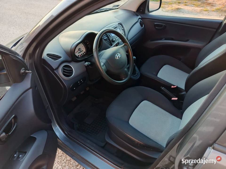 Hyundai i10 Salon Polska 12 benzyna 2008 R niski Rok produkcji 2008 Krajno-Zagórze
