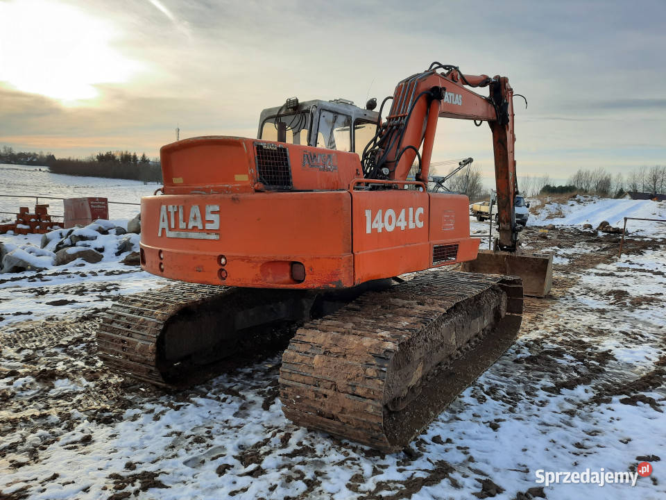 Koparka gąsienicowa ATLAS 1404 Koparki Kudypy sprzedam