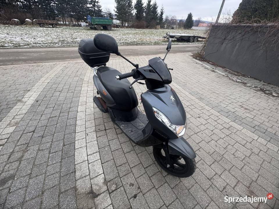 Peugeot Kisbee RS 50 2017r Nowe opony Niemieckie elektryczny starter Lutomia Dolna