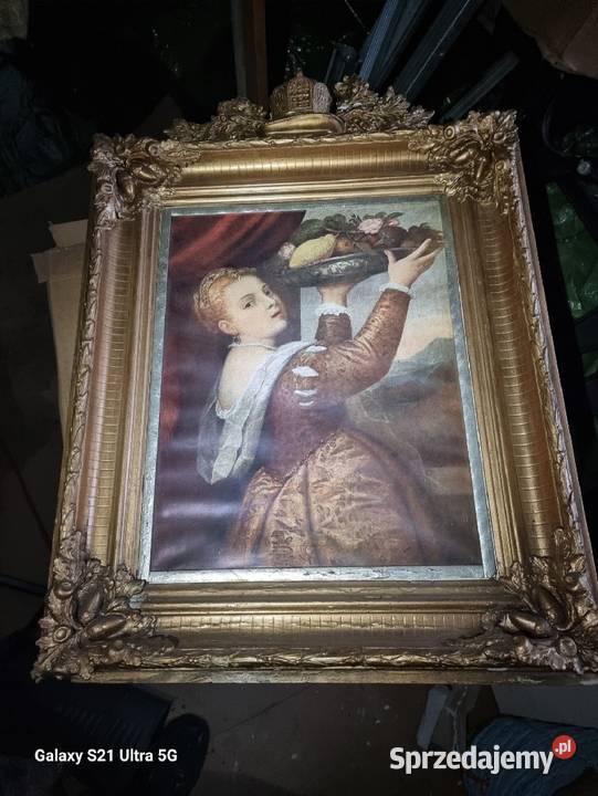 Obraz Lawinia Córka Tycjana Obrazki i obrazy mazowieckie Warszawa sprzedam