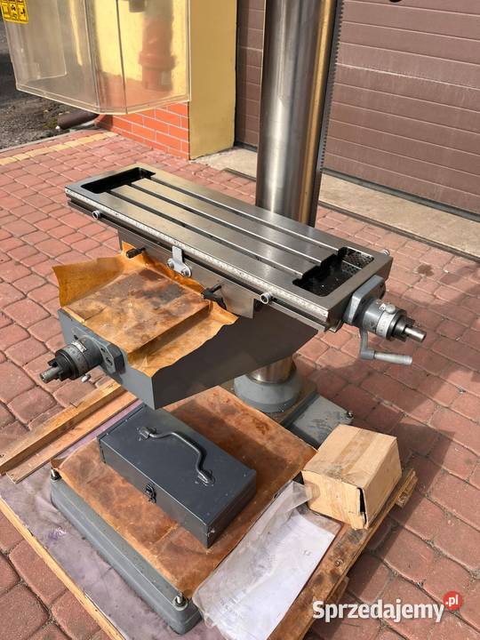 Wiertarka ze stołem krzyżowym frezarka do metalu