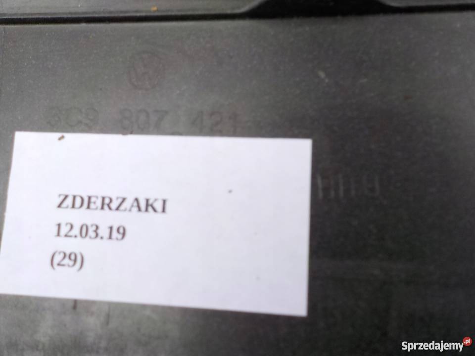VOLKSWAGEN PASSAT B6 KOMBI ZDERZAK TYŁ TYLNY wielkopolskie