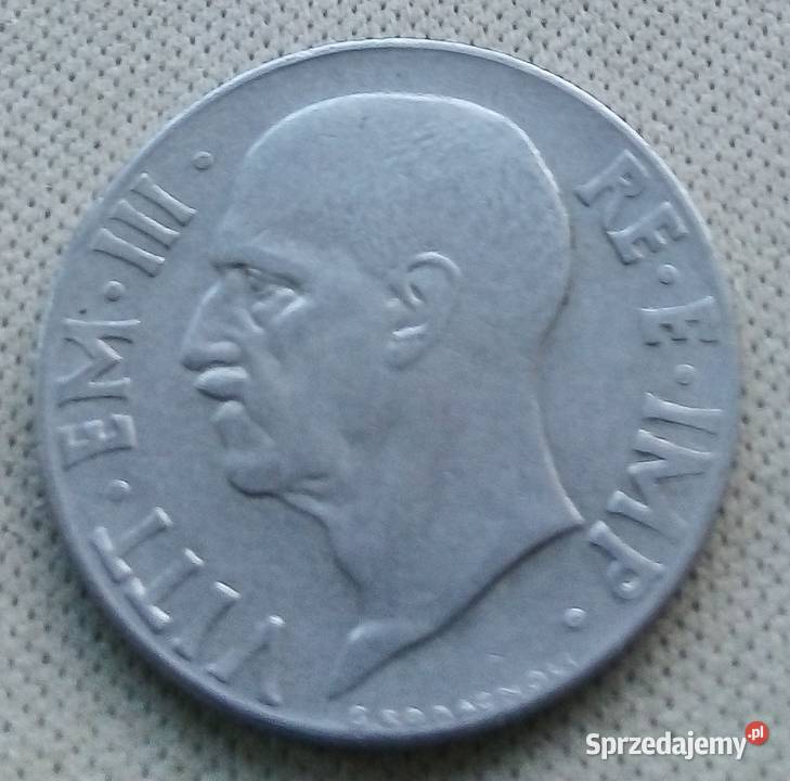 WŁOCHY20 CENTESIMI1941 r Antyki, Sztuka, Kolekcje Legionowo sprzedam