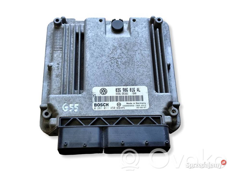 VW Touran I 20TDI STEROWNIK KOMPUTER SILNIKA ECU