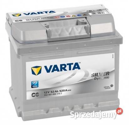 Akumulator VARTA C6 52Ah 520A SOSNOWIEC Akumulatory