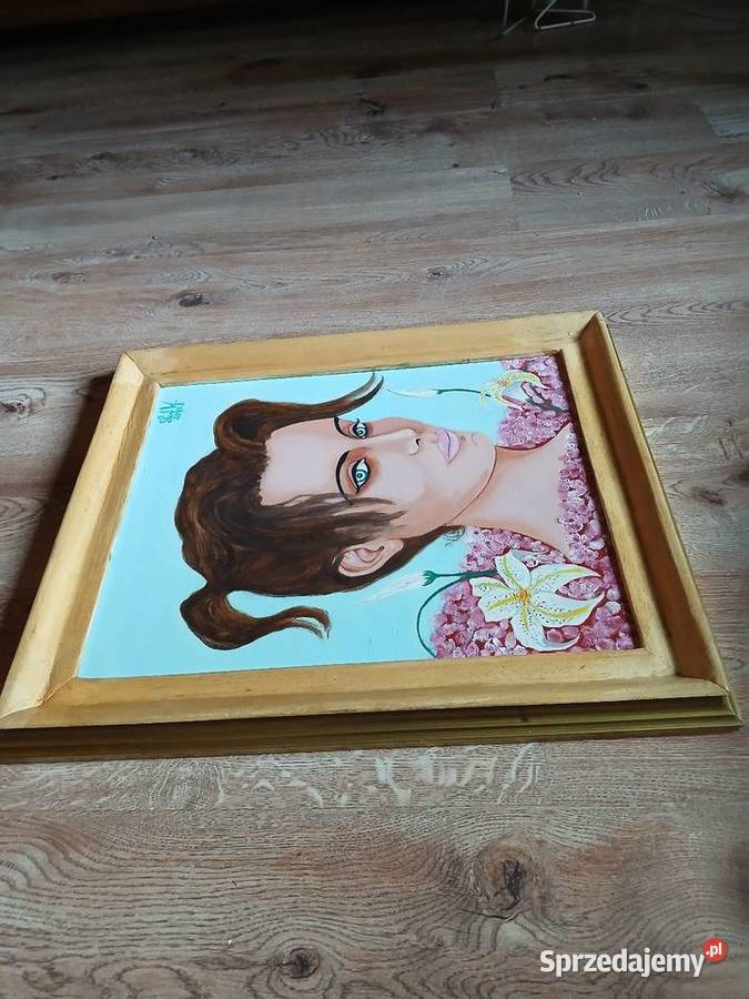 Obraz olejny portret małopolskie Kraków sprzedam