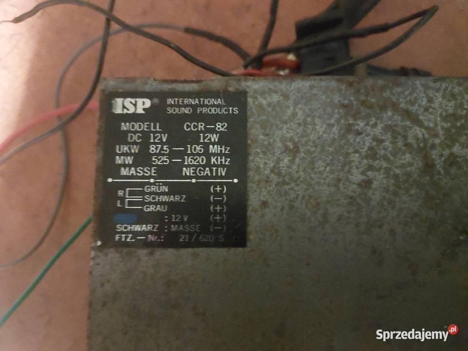 Radioodtwarzacz kasetowy ISP klasyk Turek sprzedam