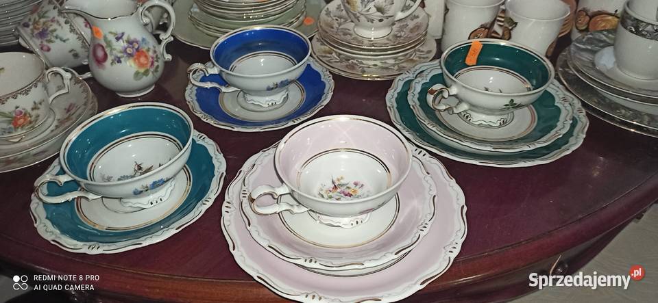 Filiżanka z talerzykiem deserowym Eisenberg Z Gdańsk sprzedam