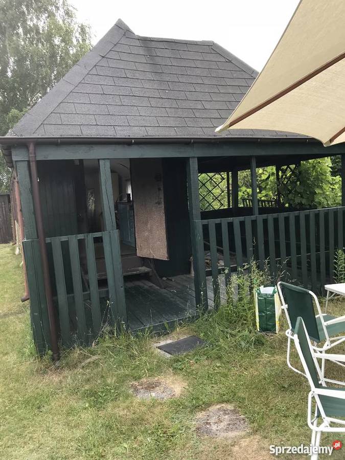 Altanka barakowóz barak na działkędomek łódzkie Łódź