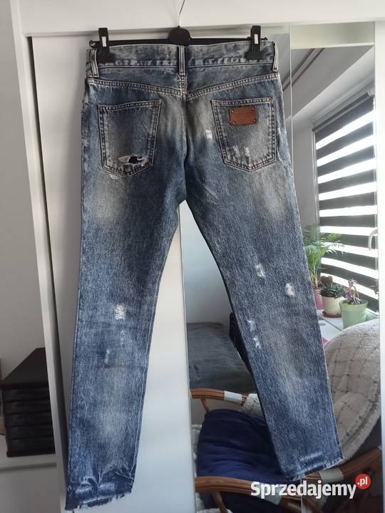 Spodnie męskie marki Dolce Gabbana Nowy Sącz