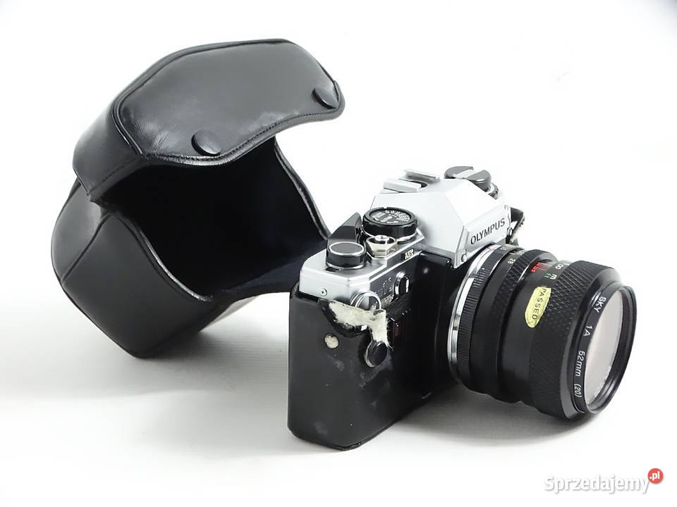 Kultowy Olympus OM10 Soligor 2850mm MC Macro Biłgoraj